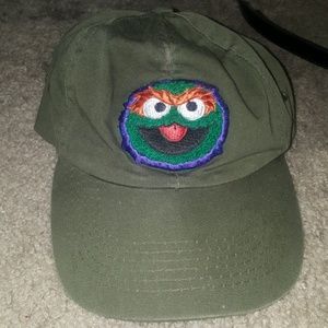 Green Oscar the Grouch Hat